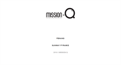 Desktop Screenshot of mission-q.com